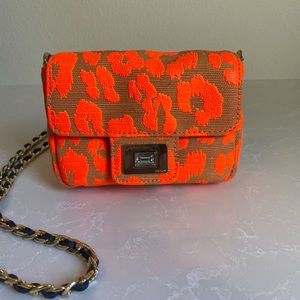 Juicy Couture | Neon Leopard Print Mini Bag